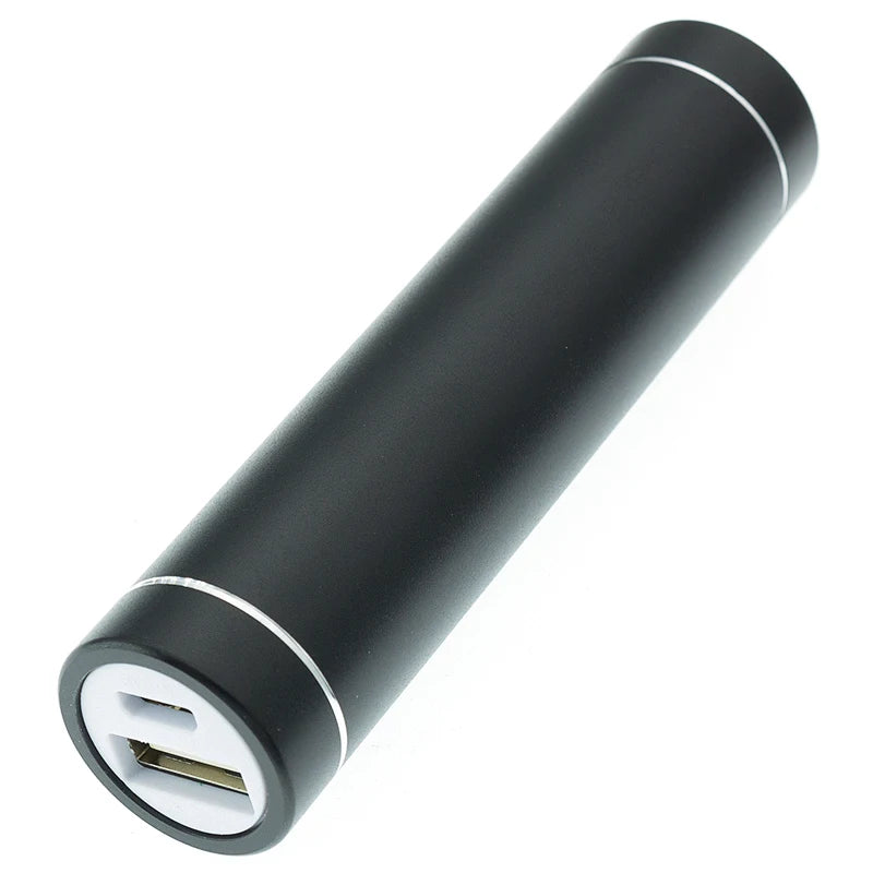 Metal Power Bank DIY Kit Storage Case Box Free welding Suit 1X 18650 Battery 5V 1A USB External Charger smart phone