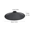 American Retro Industrial Style Wrought Iron Chandelier 30cm Diameter Little Black Skirt Lampshade Middle Pendant Lights Indoor