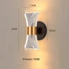 Minimalist Modern Bedside Lamp Creative Bedroom Living Room Nordic Led Ultra Bright Aisle Background Wall Light