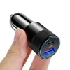 18W Mini USB Quick Car Charger 15W 3.1A Type C PD Dual Port Fast Charging Phone Car Socket Adapter