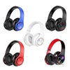 Hi-Fi Stereo B39 Dynamic Gaming Headphone ANC/ENC Over-Ear Headphone with LED Light Wireless Headset Wholesale Colorful Earphone