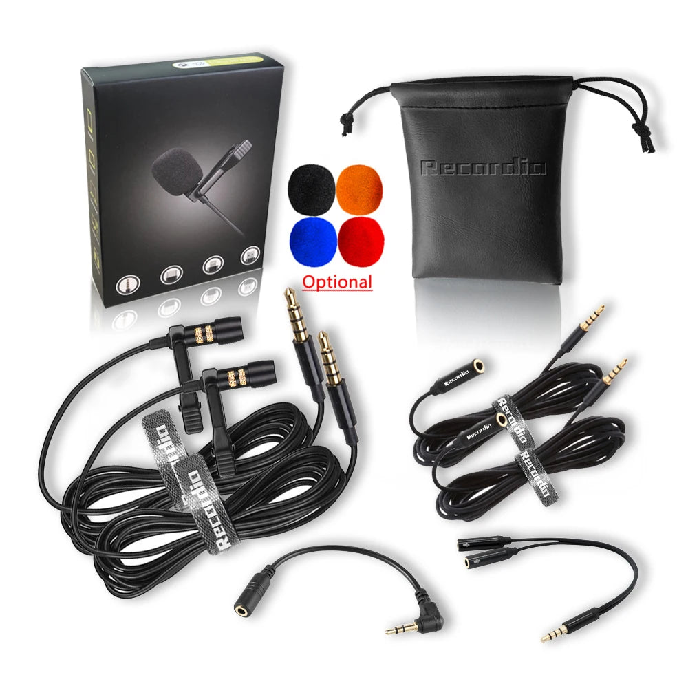 GAM-140 Professional Microfono Solapa Lapel Microphone Clip Microphone Lavalier With CE Certificate