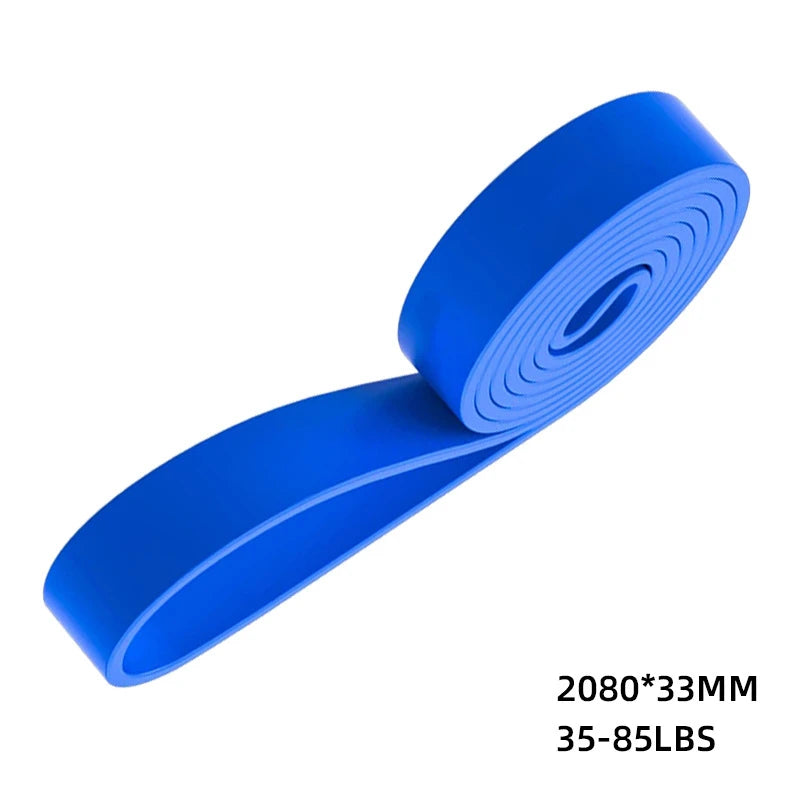 Heavy Duty 5-Set Latex Resistance Band Pull Assistance Exercise Stretch Fitness Bands for Power Lift & Stretching