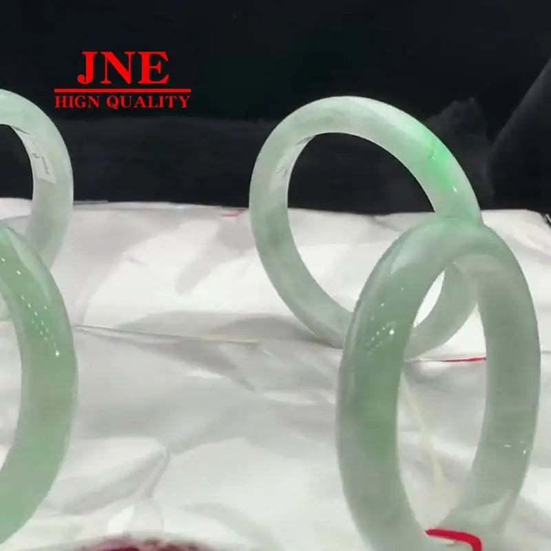 Factory Wholesale Natural Myanmar A- Type Jade Fine Old Materials with Green Jade Bracelet Wholesale