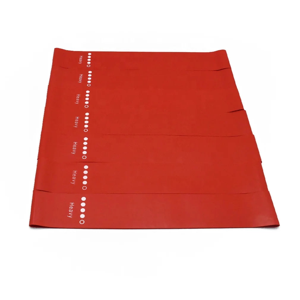 Elastic Stretch Yoga Workout Gym Fitness Bands Latex Loop Exercise Resistance Bands for Physical Therapy Fitness Body Building
