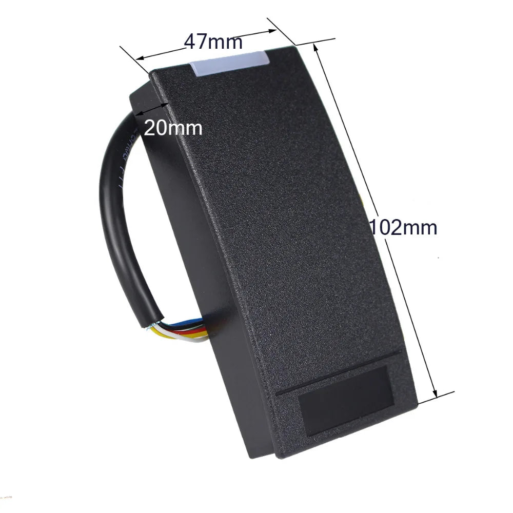 Smart Security IP68 Waterproof 125khz RFID Proximity Card Door Lock Reader Wiegand Output Door Access Control Reader