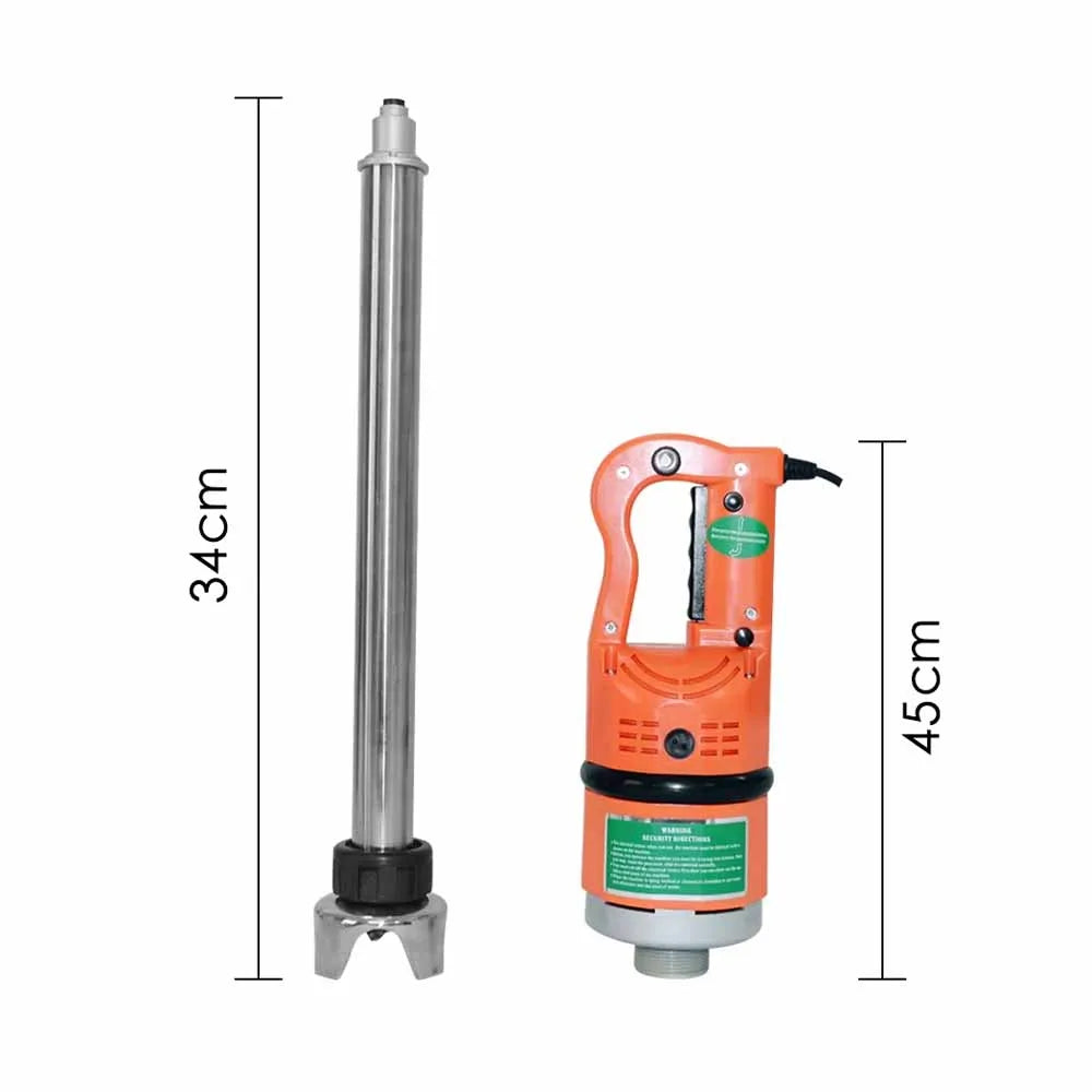 XEOLEO Commercial Hand Blender 1000W Hand Stir Bar Mixer Handhold Mix Blender Food Supplement Machine Immersion Hand Mix Stick