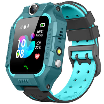 2025 Latest New square Q19 Kids Smart Watch Phone for Girls Boys Pedometer Fitness Tracker Touch Camera Anti Lost Alarm Clock