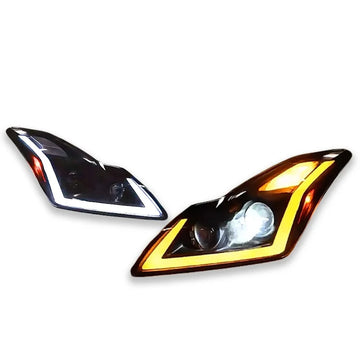 TYPY Car Lights for Infiniti G25 G35 G37 Headlight 2006-2012 LED Projetor Head Lamp Daytime Running Light Automotive Accessories