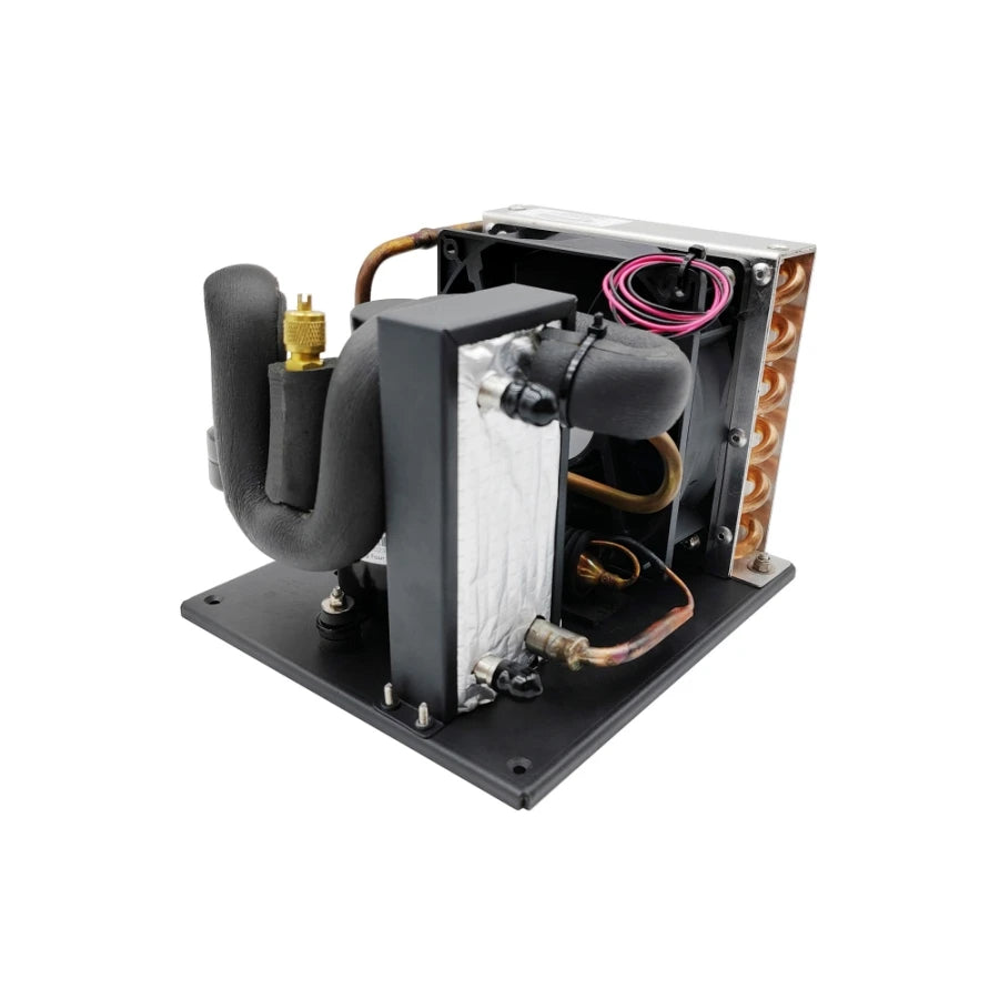 FS R134a DC 12v24v 48v 200w 300w 400w Water Cooled Mini  Water Chiller  System  Unit for Lab Electronic Laser PC Liquid Cooling