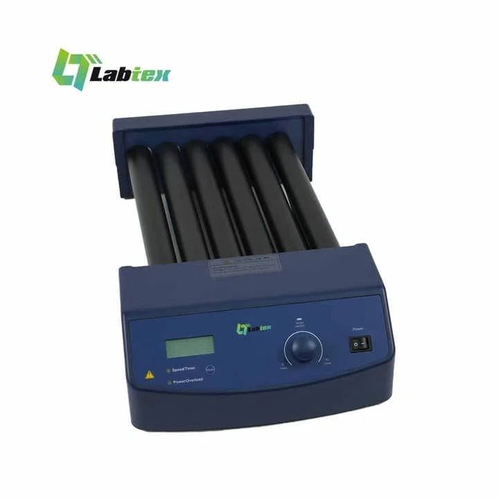 LABTEX MX-T6-ProE Digital LCD Tube Roller Adjustable Speed 10-70 Rpm Blood Mixing Roller Mixer for Lab Research Eco-friendly