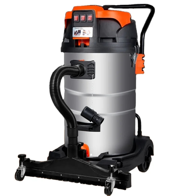 100L  5400w Super Suction Large Capacity Industrial Automatic Dust Cleaning Vacuum Cleaners  Super Suction