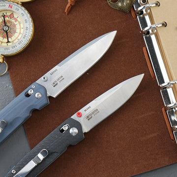 Brand New Spot Goods  Self Defense Tactical Ops Folding Knife with M390 Steel for Outdoor and Security Use