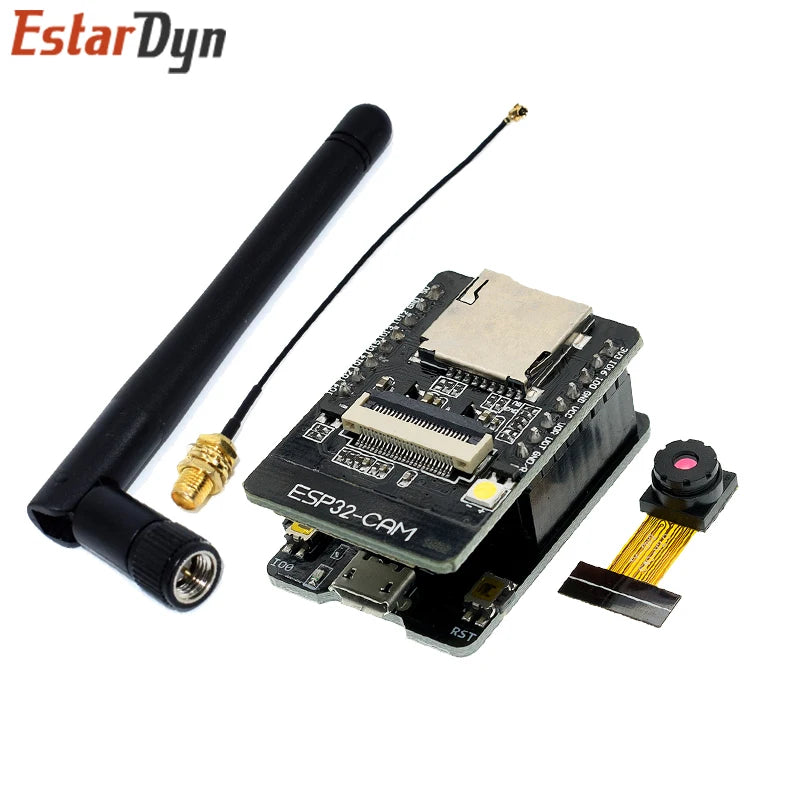 ESP32-CAM ESP32-CAM-MB MICRO USB ESP32 Serial to WiFi ESP32 CAM Development Board CH340 5V Bluetooth OV3660 / OV2640 Camera