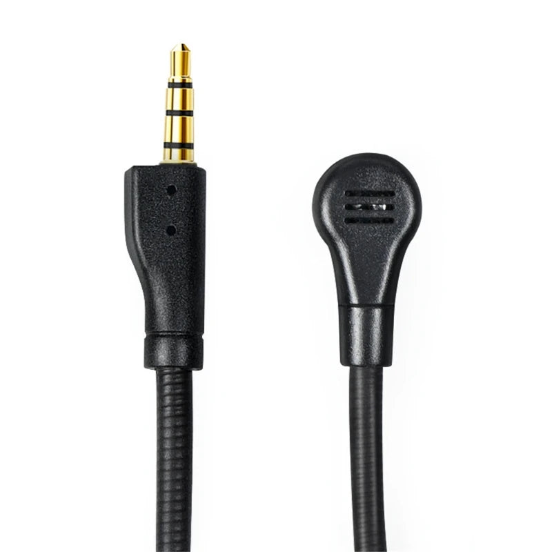 Replacement Gaming Mic Detachable Boom with Noise Cancelling and 4Pin Connector for Steelseries Arctis 1 Wired Headsets