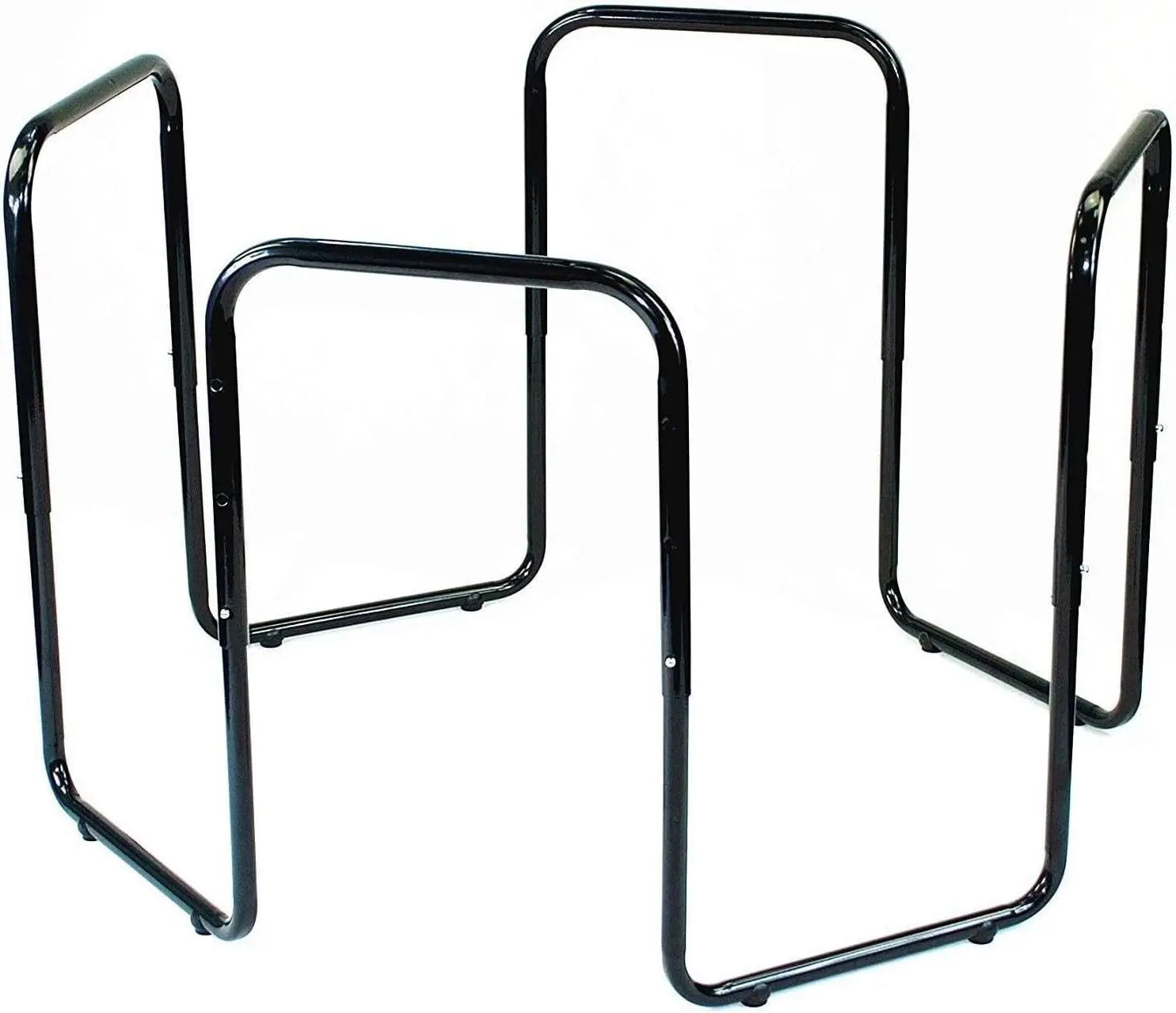 Ezlife Height Adjustable Stand for Sensory Tuff Tray Stands Black Stainless Steel Play Table Leg