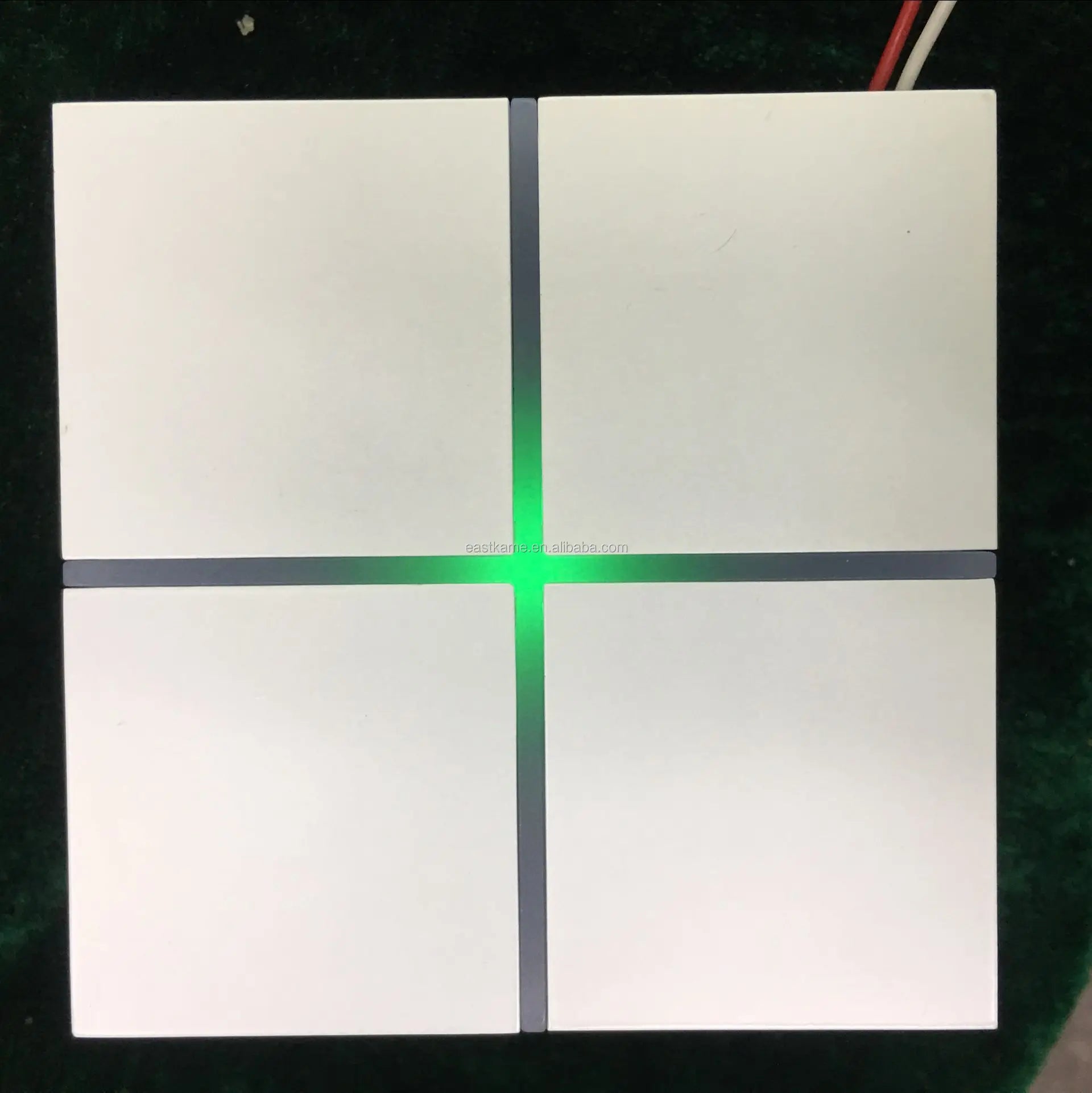 Knx Smart Light Switch for Home Automation Wifi or Mobus Touch Metal Panel for Wall Switches Stylish Design for Modern Home