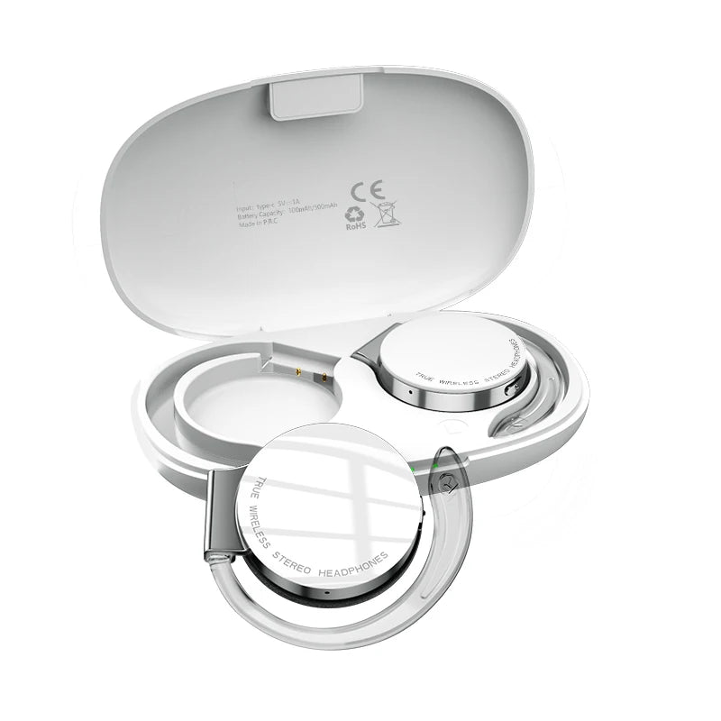 Quiet comfort Sporty Tws Earbuds Hanging-ear Earphone Waterproof Wireless Noise Cancelling Headphones for Big Ears