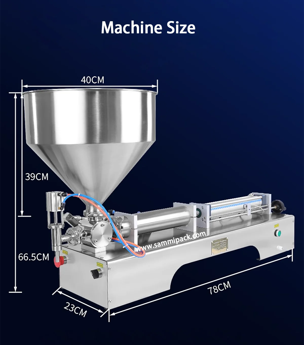 Hot Sale Easy Cleaning Cosmetics Packaging Machine Single Dosing Thick Cream Filler Shea Body Butter Filling Machine
