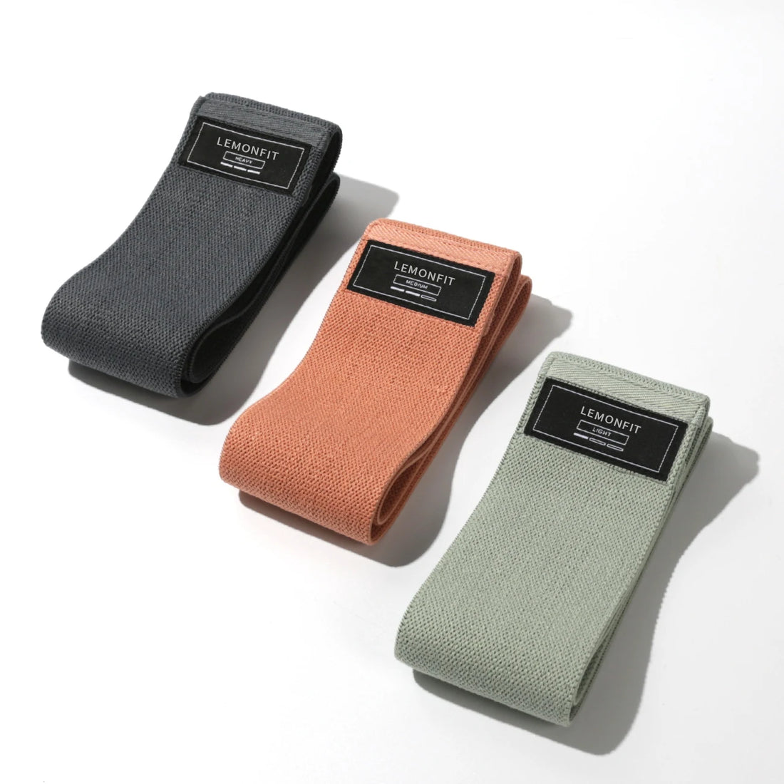 SML Custom Polyester Resistance Bands Home Gym Exercise Fitness Bands Equipment Yoga & Hip Booty Bands Workout Factory Direct