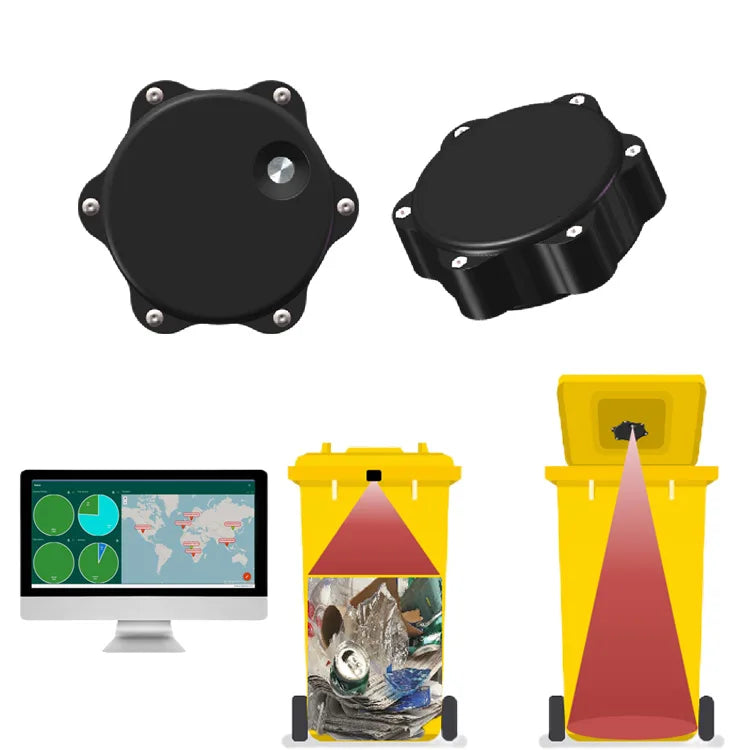 CNDingTEK High Quality Ultrasonic Sensors for Distance and Garbage Bin Measurement with NB-IoT