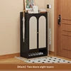 Modern Tall Standing Shoe Rack for Dormitories Apartments Space-Saving Multi-Layer Shoe Cabinet Dustproof Feature for Entryway