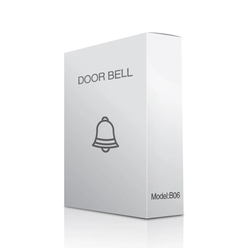 DC12V Wired Doorbell with Voice Prompt - IP54 Waterproof Access Control Intercom for Security Systems by Commercial/Residential