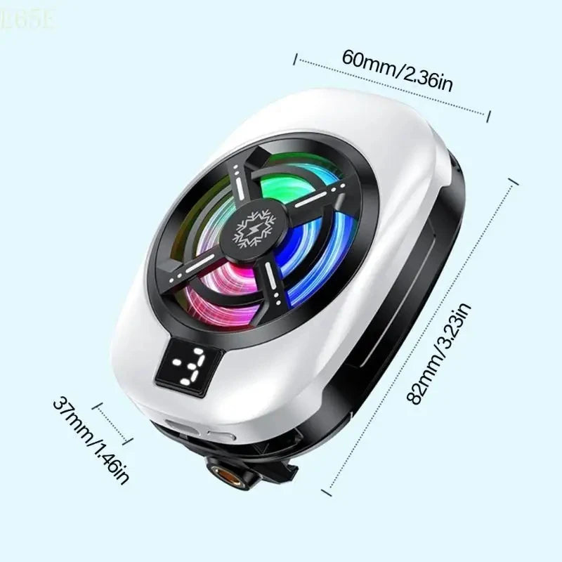 Portable Phone Stand Smart Cooler Adjustable Cooler Game Compatible with All Mobile Phones a Powerful Heat Dissipation Device
