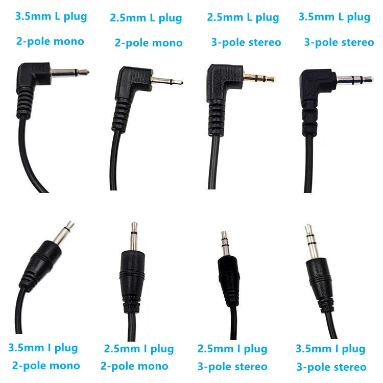 Car Microphone Audio Navigation Wired Clip External Wires Auto Mics Radio 3m Long Mic Stereo 3.5mm Mono 2.5mm SM Lotus Jack Plug