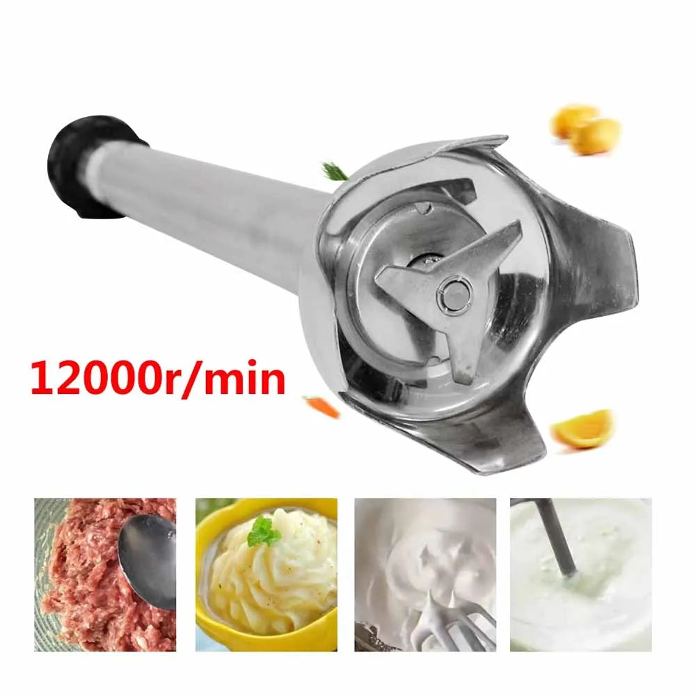 XEOLEO Commercial Hand Blender 1000W Hand Stir Bar Mixer Handhold Mix Blender Food Supplement Machine Immersion Hand Mix Stick