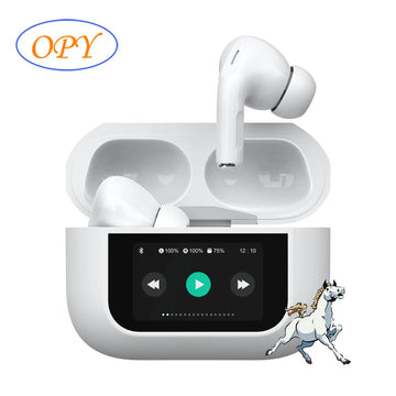 Braided Cable Amplified Wireless Headphones Earphones With Mic for Headsets and