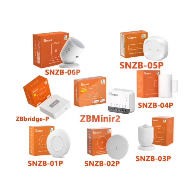 SONOFF Zigbee Series Sensor SNZB-06P SNZB-01P SNZB-02P ZBminir2