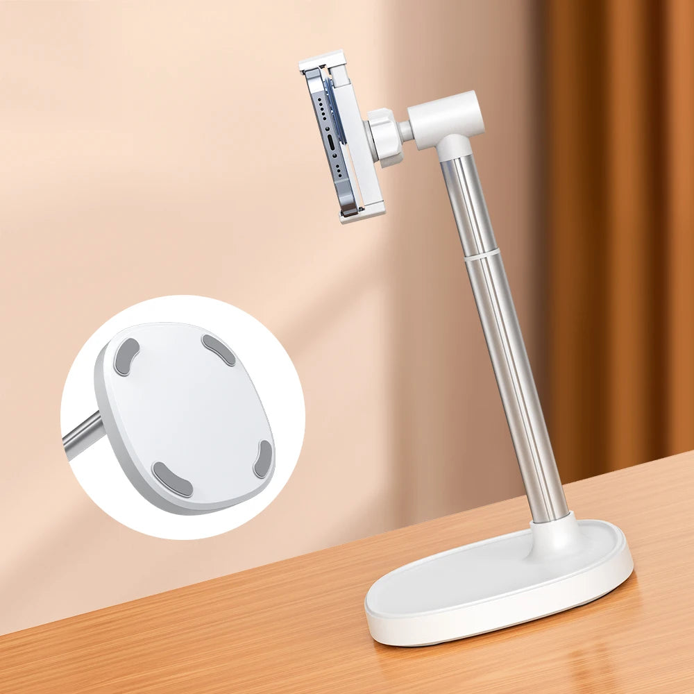 JOPREE X66 Adjustable Foldable Support Table Portable Desktop Stand Mount for Mobile Phones Video Other Devices Made Alloy Metal