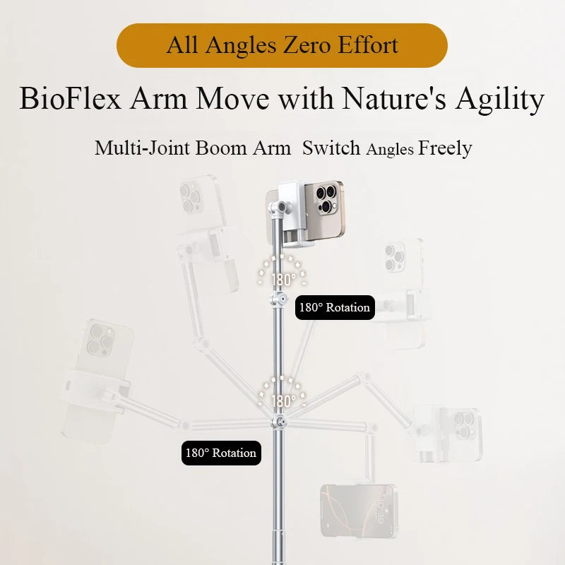 Tablet Floor Stand Floor Stand with Flexible Adjustable Height Stable Base Universal Holder Mount Compatible Kindle Devices