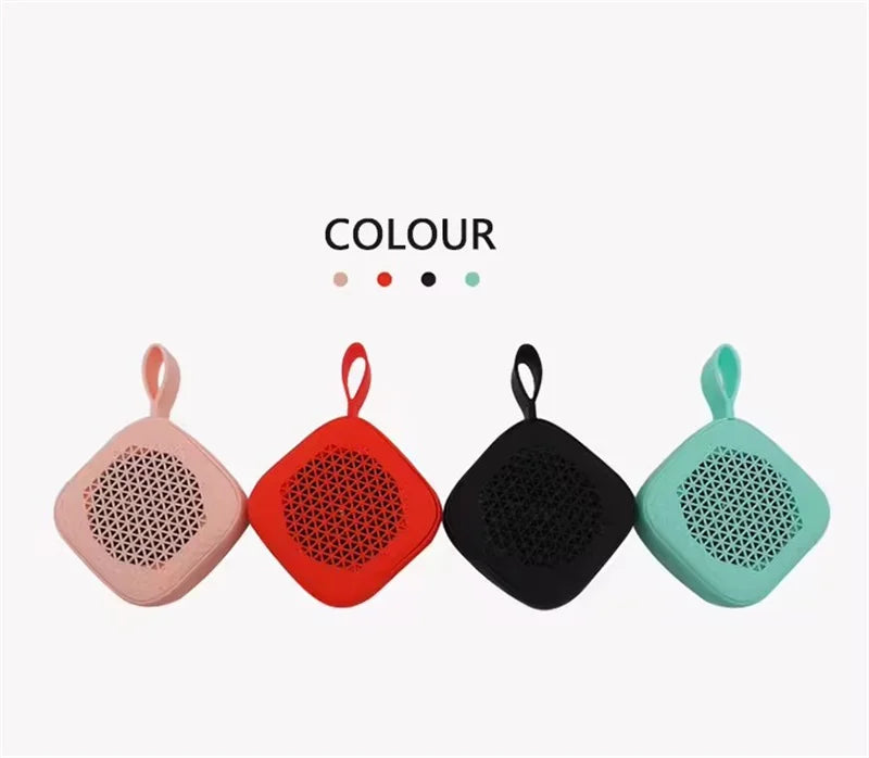 Manufacturer New Portable Handheld Speaker Glowing Colorful Wireless Speaker Design Lights Small Gift Promotional USB Gadget