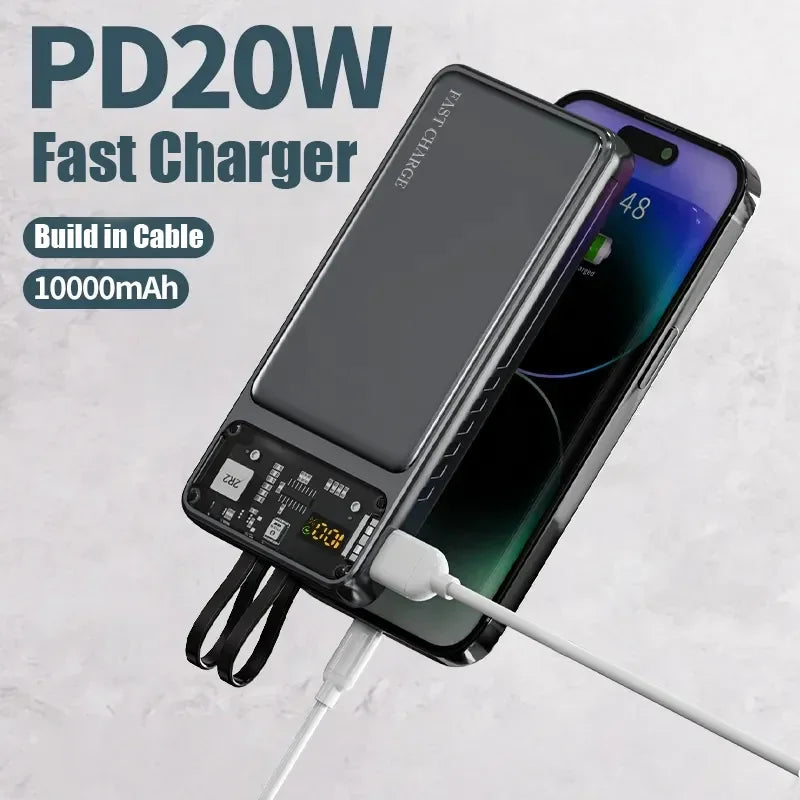 2024 Top Seller Portable Charger 10000/2000mah PD22.5W Power Bank Support Custom Power Banks
