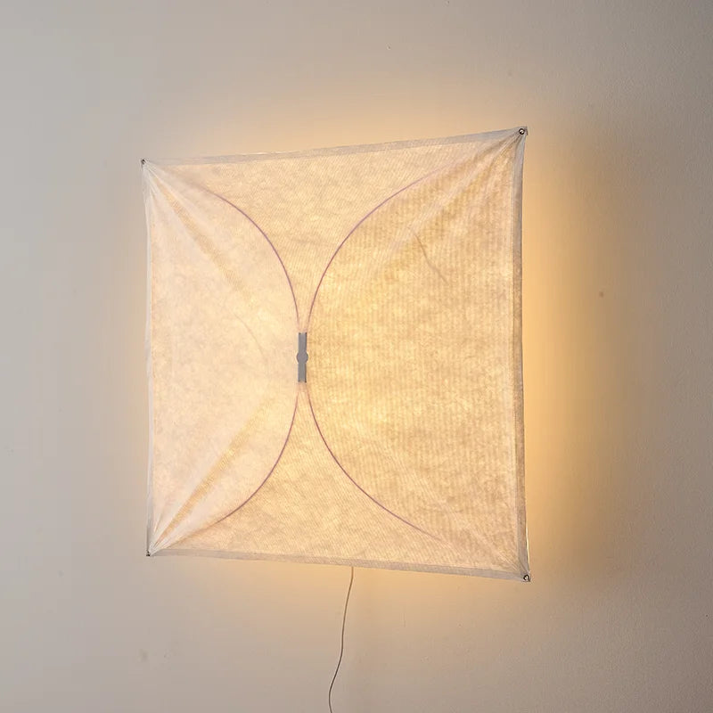 L60cm Sellable Tyvek Paper Wall Lamp square Kite Shape Can Be Used As Ceiling Wall or Floor Decorative Lights for Living Room