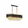 Hot Sale New Luxury Round Home Lighting Pendant Light Living Room Crystal Chandelier