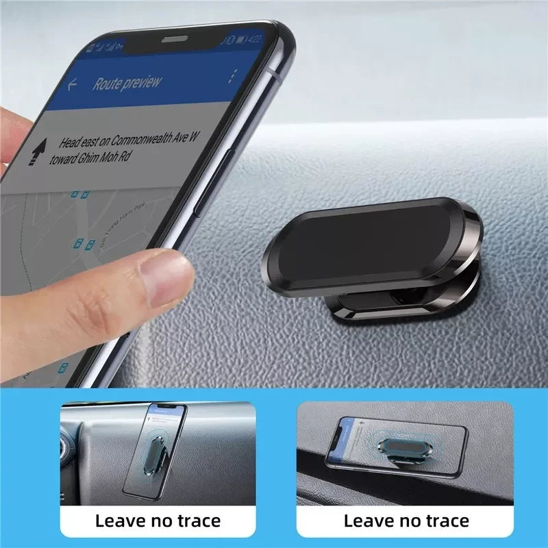 Wholesale Price Universal Zinc Alloy Phone Stand Rotate Strong Magnet Car Navigation Device Universal Phone Stand for Any Mobile