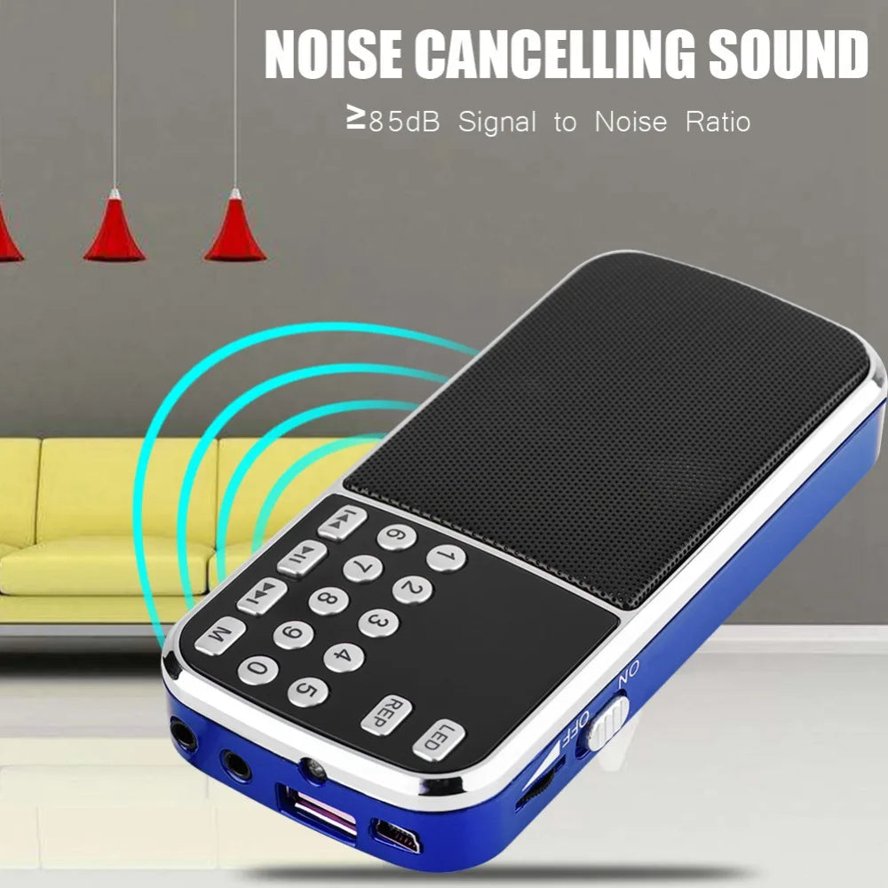 Portable Outdoor Speaker MP3 Audio Music Player Amplifier Support Flashlight AUX USB TF FM Radio Multifunctional Loudspeaker