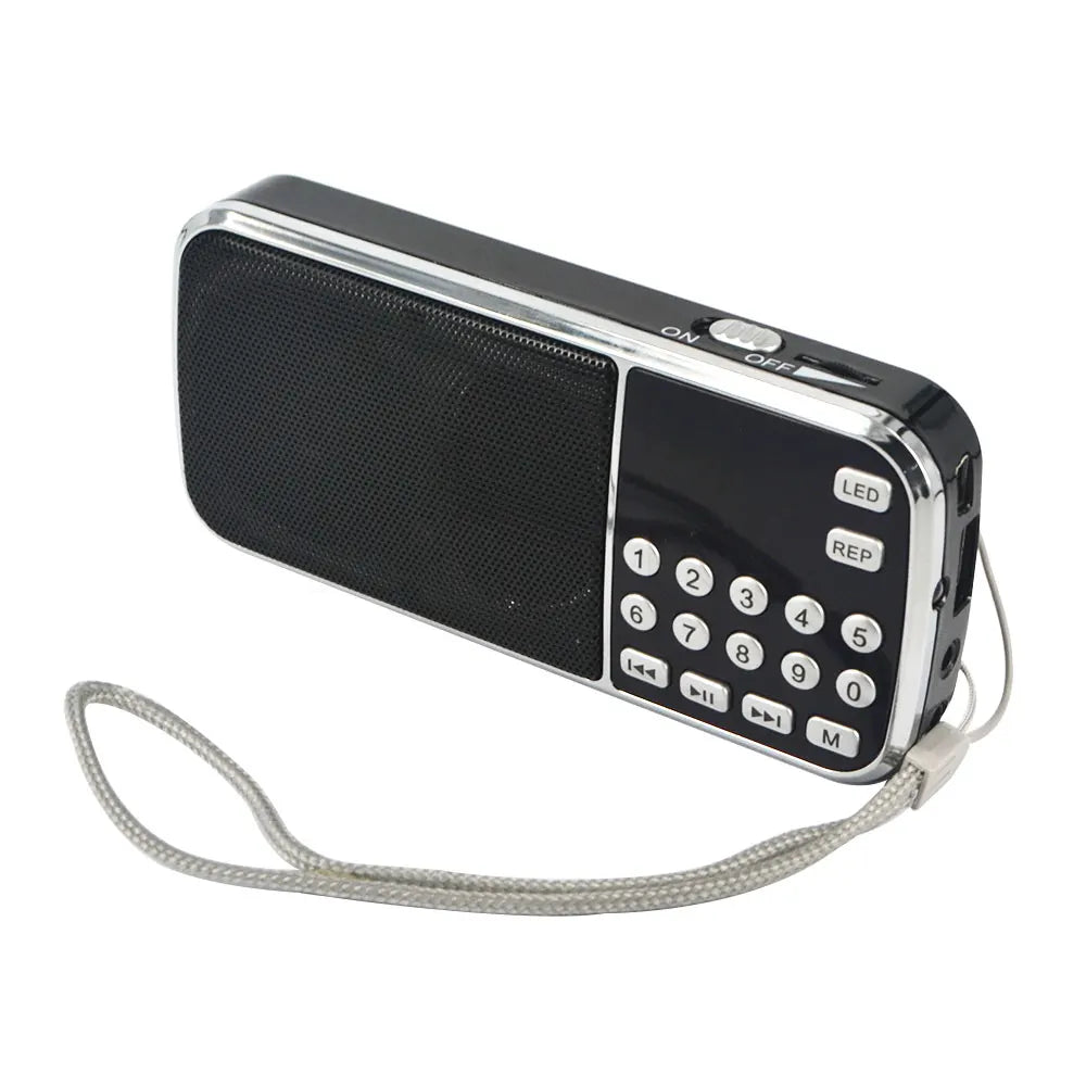 Portable Outdoor Speaker MP3 Audio Music Player Amplifier Support Flashlight AUX USB TF FM Radio Multifunctional Loudspeaker