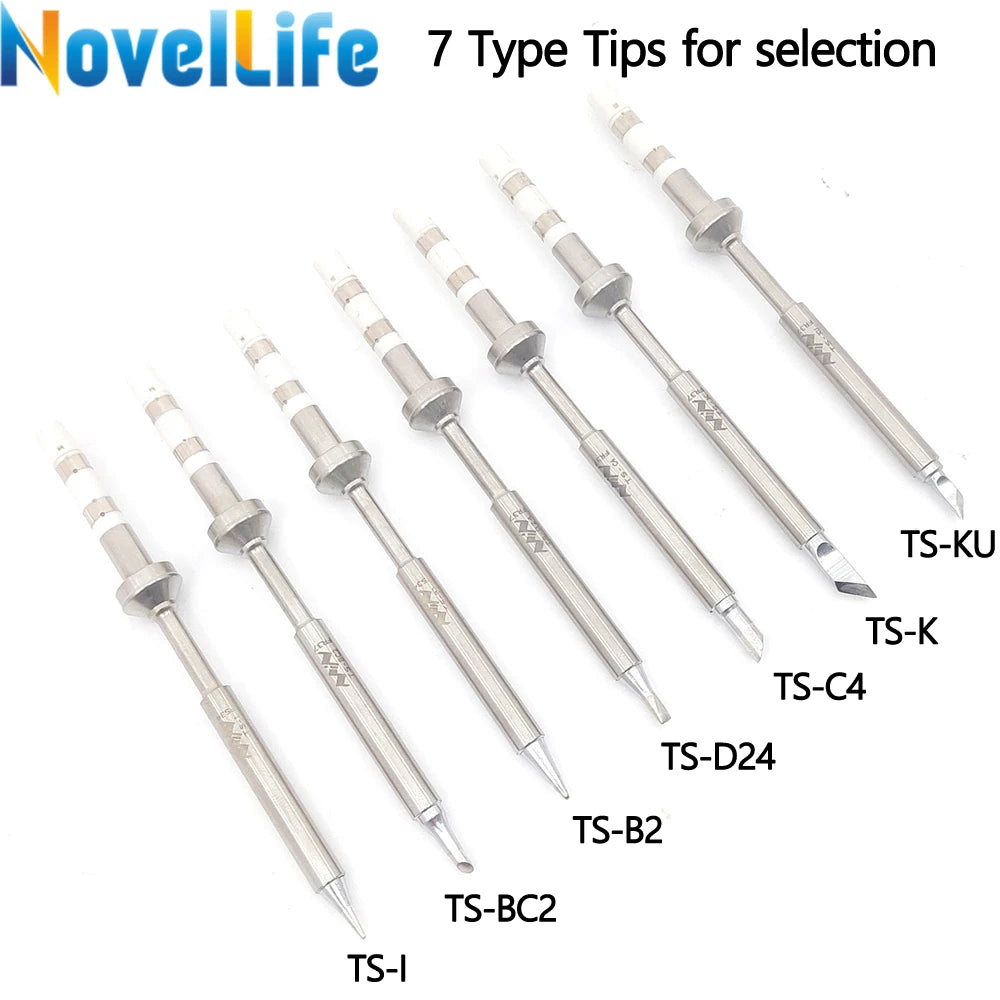 Original TS101 USB Electric Soldering Iron Kit Adjustable Temperature Digital Solder Station 24V 3A Power Supply TS100 Upgraded