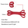 Amyup Set of 5 Resistance Exercise Bands Pull-up Assistance Bands for Stretch Fitness & Power Lift Free Weights