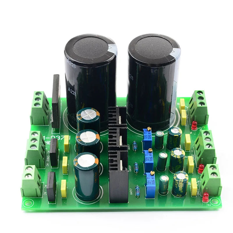 CIRMECH Rectifier filter power board LM317 LM337 multi-channel adjustable rectifier regulator filter power module for amplifiers