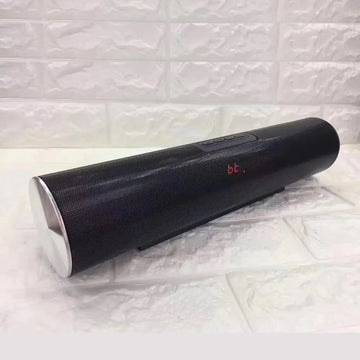 LY17 Wireless Portable Cylinder bluetooth Metal Speaker Soundbar with Subwoofer