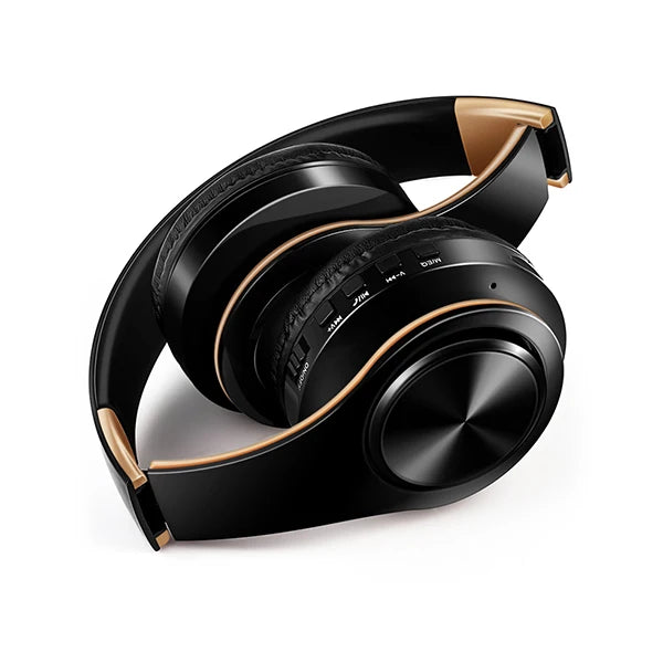 Best Headphones Wireless  Earphones with Microphone Digital Stereo Bluetooth Headset Card MP3 Player FM Radio Music for All