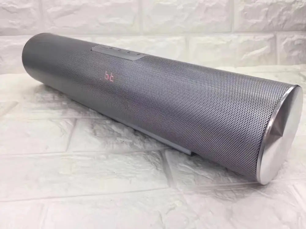 LY17 Wireless Portable Cylinder bluetooth Metal Speaker Soundbar with Subwoofer