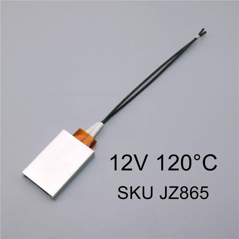 PTC Heating Element Hair Dryer Accessories Curlers Heater 80-220 Degrees Celsius Ptc Heaters 12V Applicable Miniature Heating