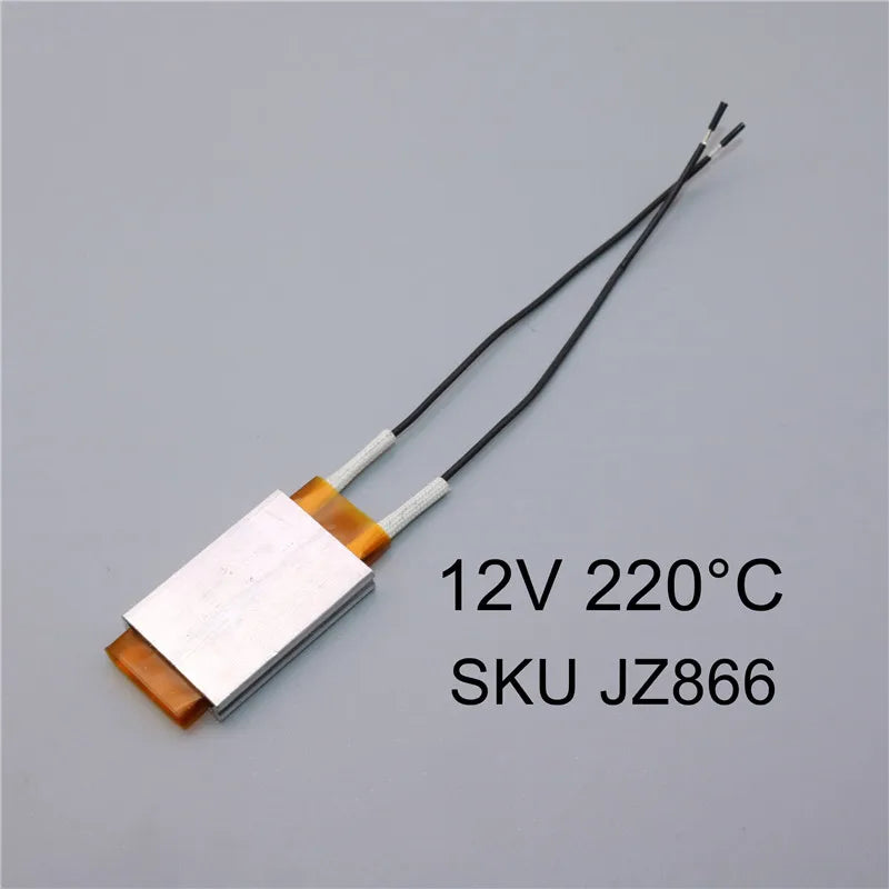 PTC Heating Element Hair Dryer Accessories Curlers Heater 80-220 Degrees Celsius Ptc Heaters 12V Applicable Miniature Heating