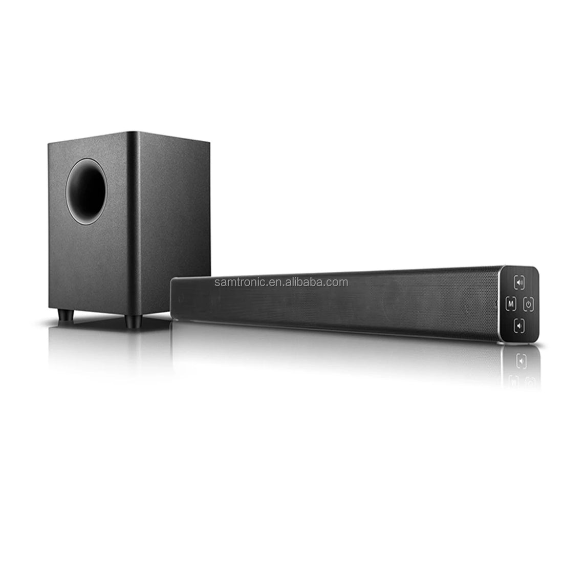 For 150W Wireless 5.1 Channel Soundbar with Wireless Subwoofer and 5 Speakers Home Theatre System SM-5105